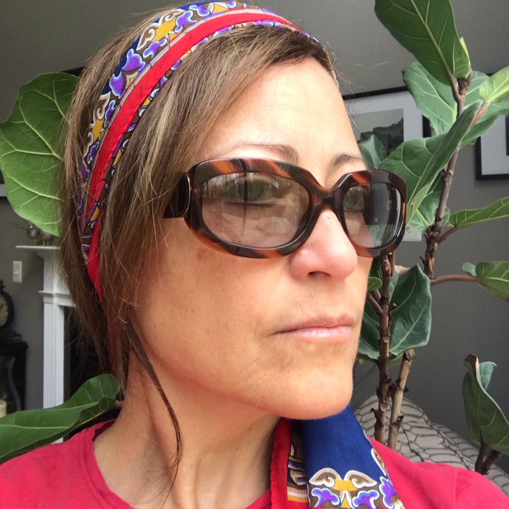 SALVATORE FERRAGAMO TORTOISE SUNGLASSES